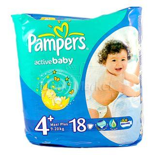 Pampers Active Baby Maxi Plus pt 9-20 kg