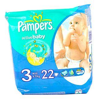 Pampers Active Baby Midi pt 4-9 kg