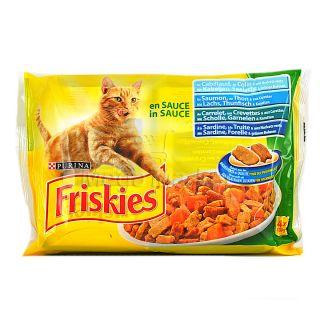 Friskies Hrana pentru Pisici cu Peste in Sos