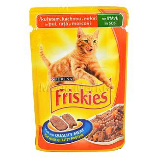 Friskies Hrana pentru Pisici cu Pui si Legume
