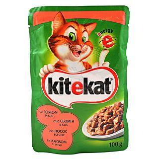 KiteKat Mancare pentru Pisici cu Somon