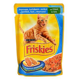 Friskies Hrana pentru Pisici cu Somon