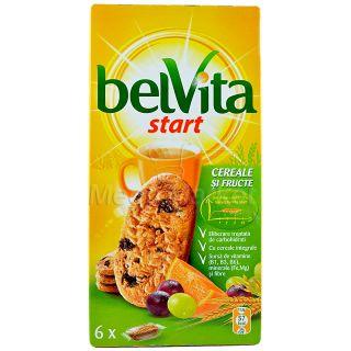 BelVita Start Biscuiti cu Cereale si Fructe 