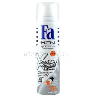 Fa Men Xtreme Invisible Power Deodorant Antiperspirant