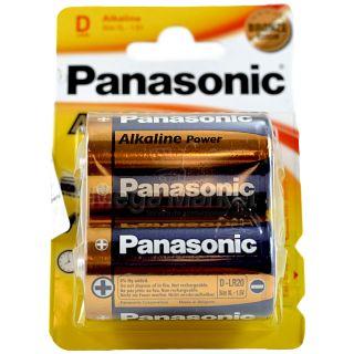 Panasonic Baterii Alkaline LR20 D