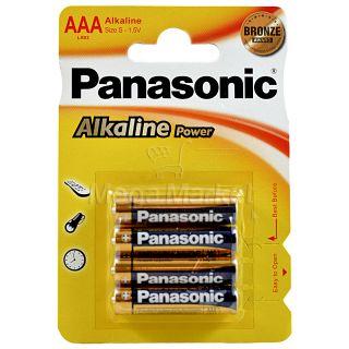 Panasonic Baterii Alkaline Power LR3 AAA