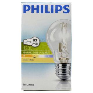 Philips Eco Classic Warm White E27 70W 