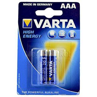 Varta High Energy Baterii Alkaline R3 AAA