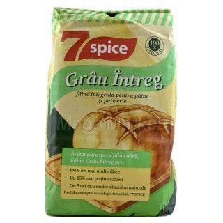 7 Spice Faina Integrala de Grau pentru Paine si Patiserie