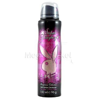 Super Playboy Fragrance Collection Deodorant Body-Spray pentru Femei