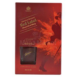 Johnnie Walker Red Label Scotch Whisky 40%vol + 2 Pahare