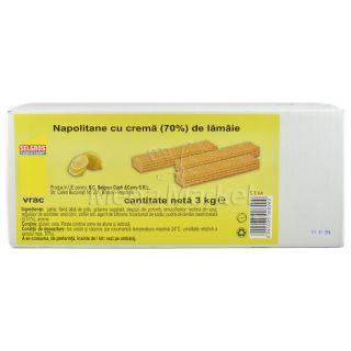 Selgros Napolitane cu Crema de Lamaie