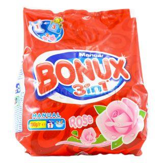 Bonux Detergent Manual 3in1 cu Pradum de Trandafiri