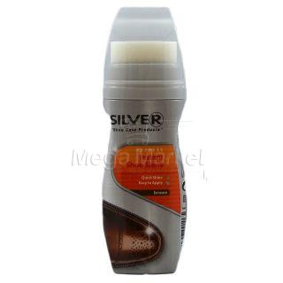 Silver Crema Lichida pentru Pantofi Maro