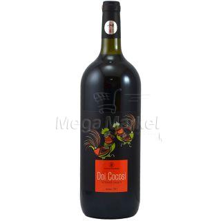 Doi Cocosi Vin Rosu Demisec Feteasca Neagra 13% Alc