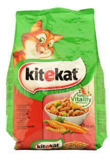 KiteKat Mancare pentru Pisici cu Pui si Legume