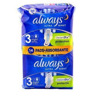 Always Ultra Absorbante Micro Touch Night