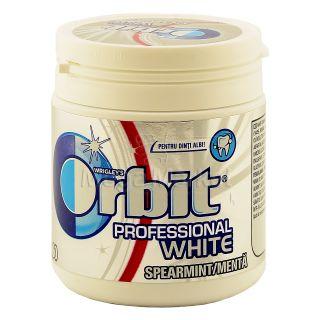 Orbit Professional White cu Menta Guma de Mestecat