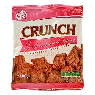 Olla Crunch Snack cu Aroma de Capsuni