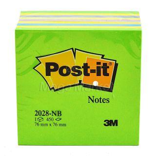 3M Post-it Notes 76x76mm  450 file