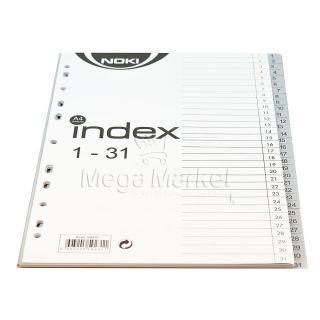 Noki Index 1-31 A4 25buc