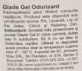 Glade Odorizant Gel Lily of the Valley