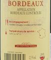 Bordeaux Vin Rosu SecDoc