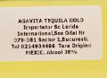 Agavita Tequila Gold 38%vol