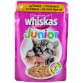 Whiskas Junior Mancare pt Pisici cu Carne de Pasare