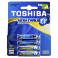 Toshiba Alpha Power Baterii Alkaline  LR3 AAA