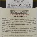 Kendall-Jackson Vin Alb Sec Chardonnay 13.5% Alc