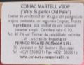 Martell VSOP Coniac 40% Alc