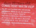 Remy Martin VSOP Brandy 40% Alc