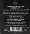 Zarea Royal Lichior cu Crema de Ciocolata 16% Alc