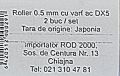 Zebra Pix Roller 0,5 mm cu Varf Ac DX5